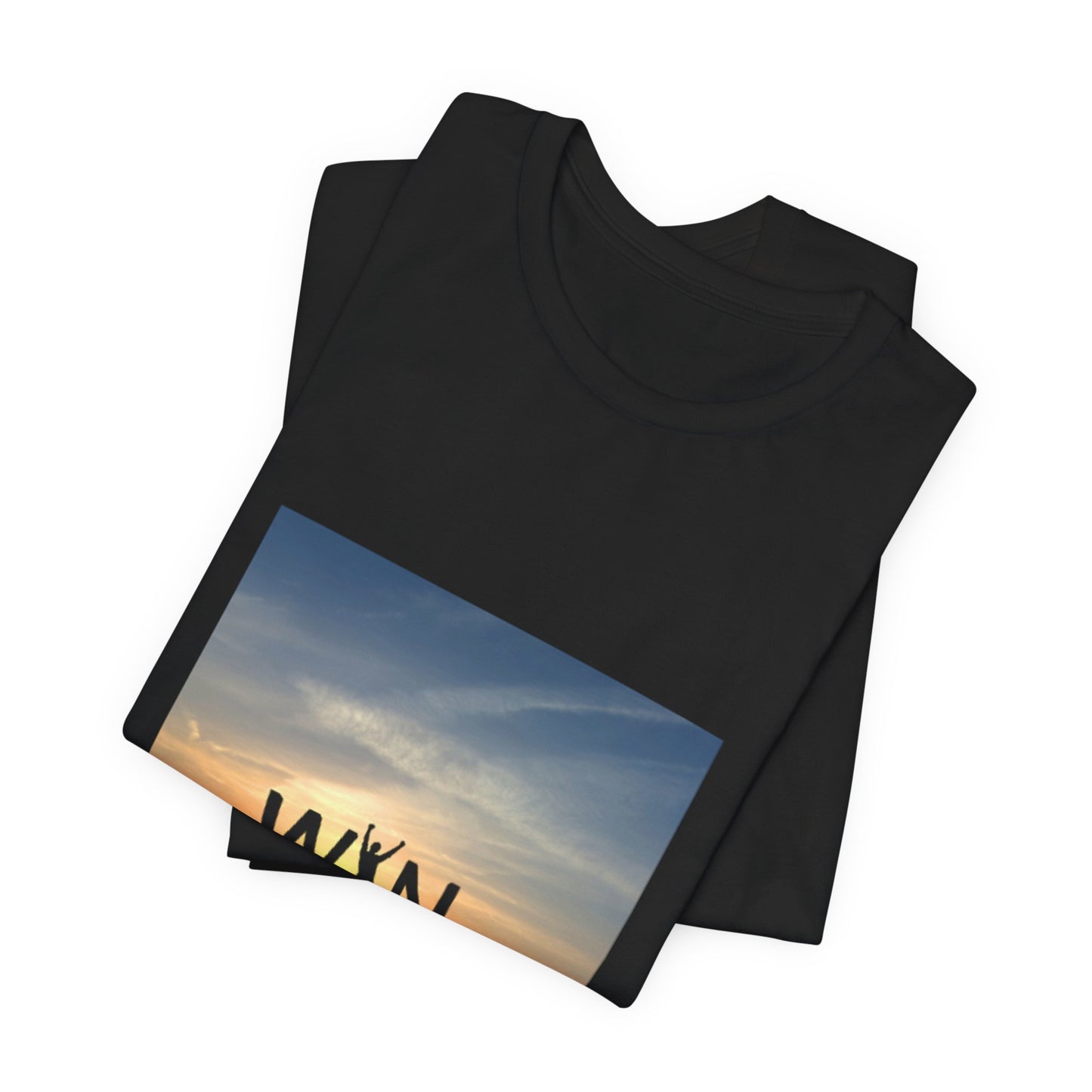 Celebrate Small Wins T-Shirt — Inspirational 'Wins' Sunset Tee