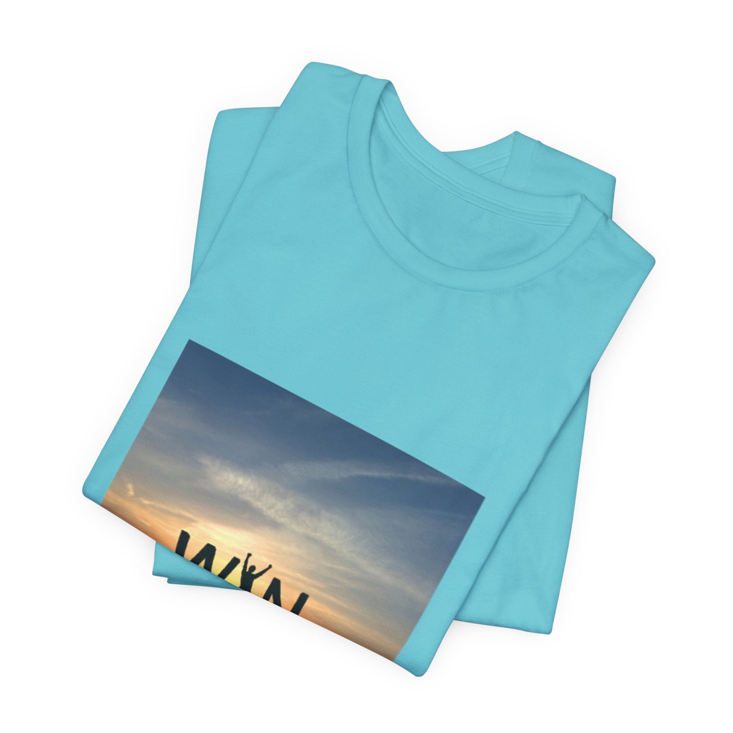 Celebrate Small Wins T-Shirt — Inspirational 'Wins' Sunset Tee