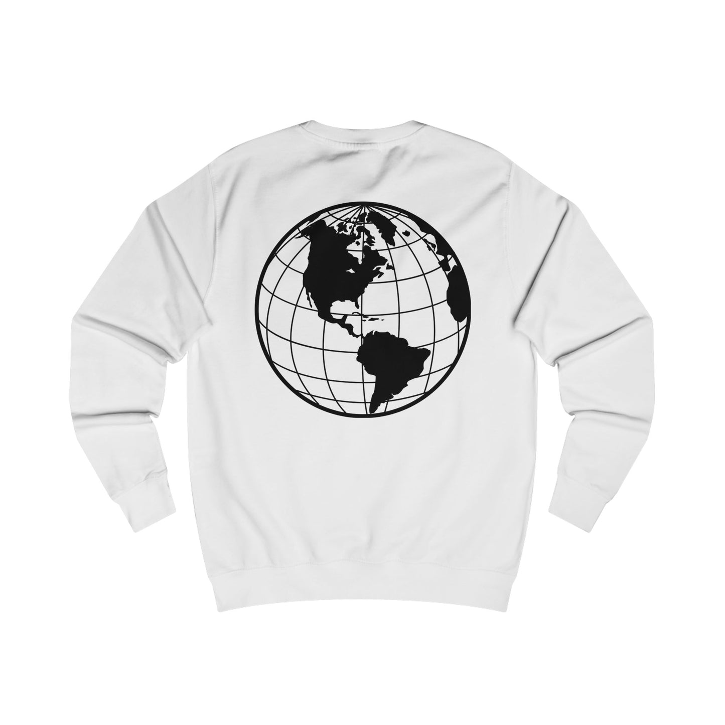 I Rule d World Sweatshirt — Earth Graphic Crewneck