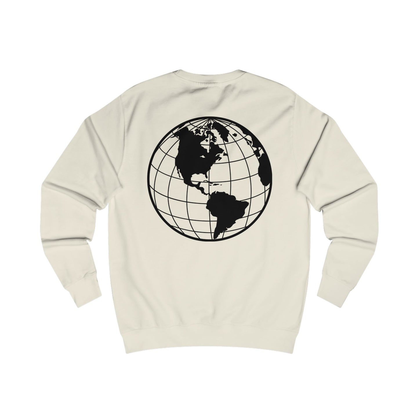 I Rule d World Sweatshirt — Earth Graphic Crewneck