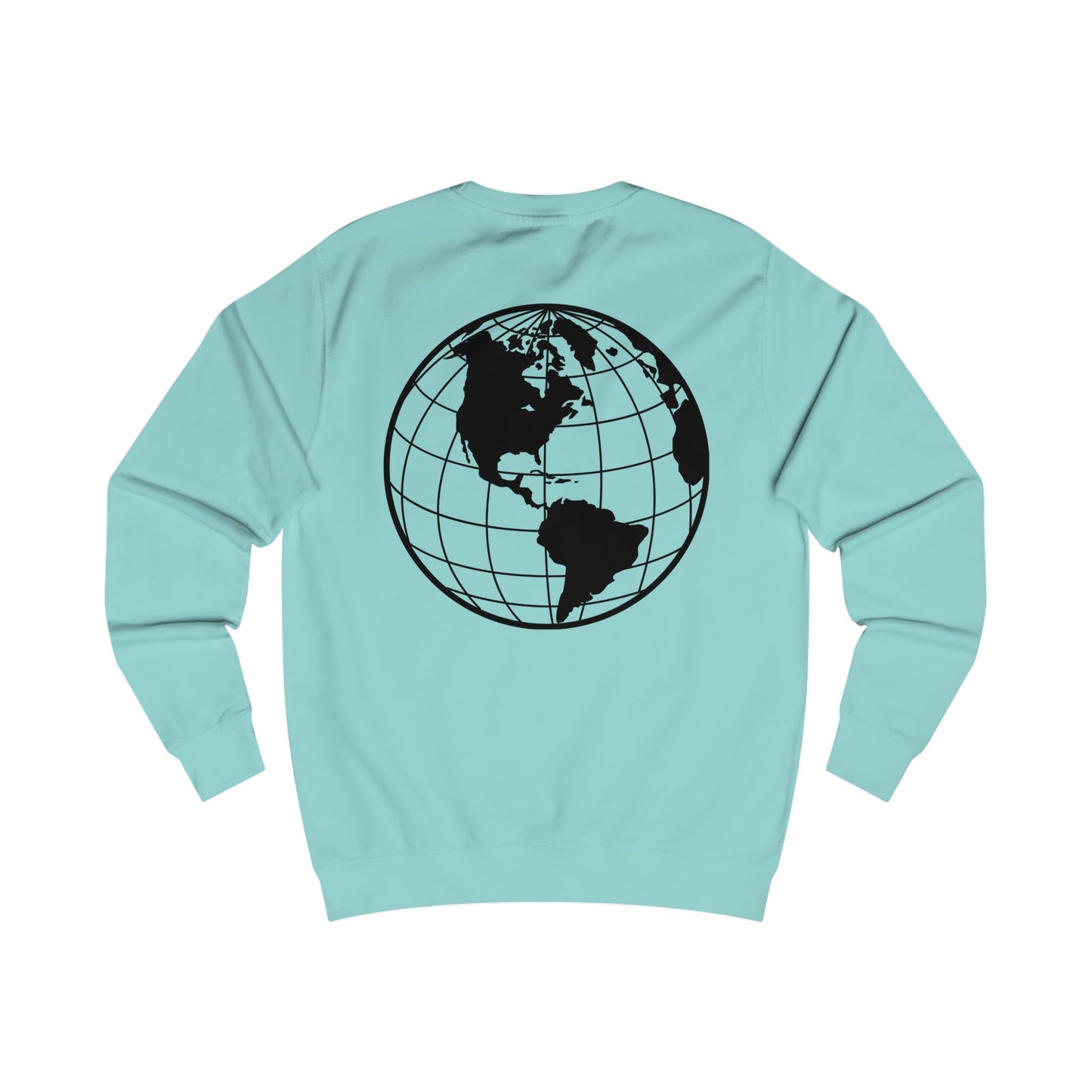 I Rule d World Sweatshirt — Earth Graphic Crewneck