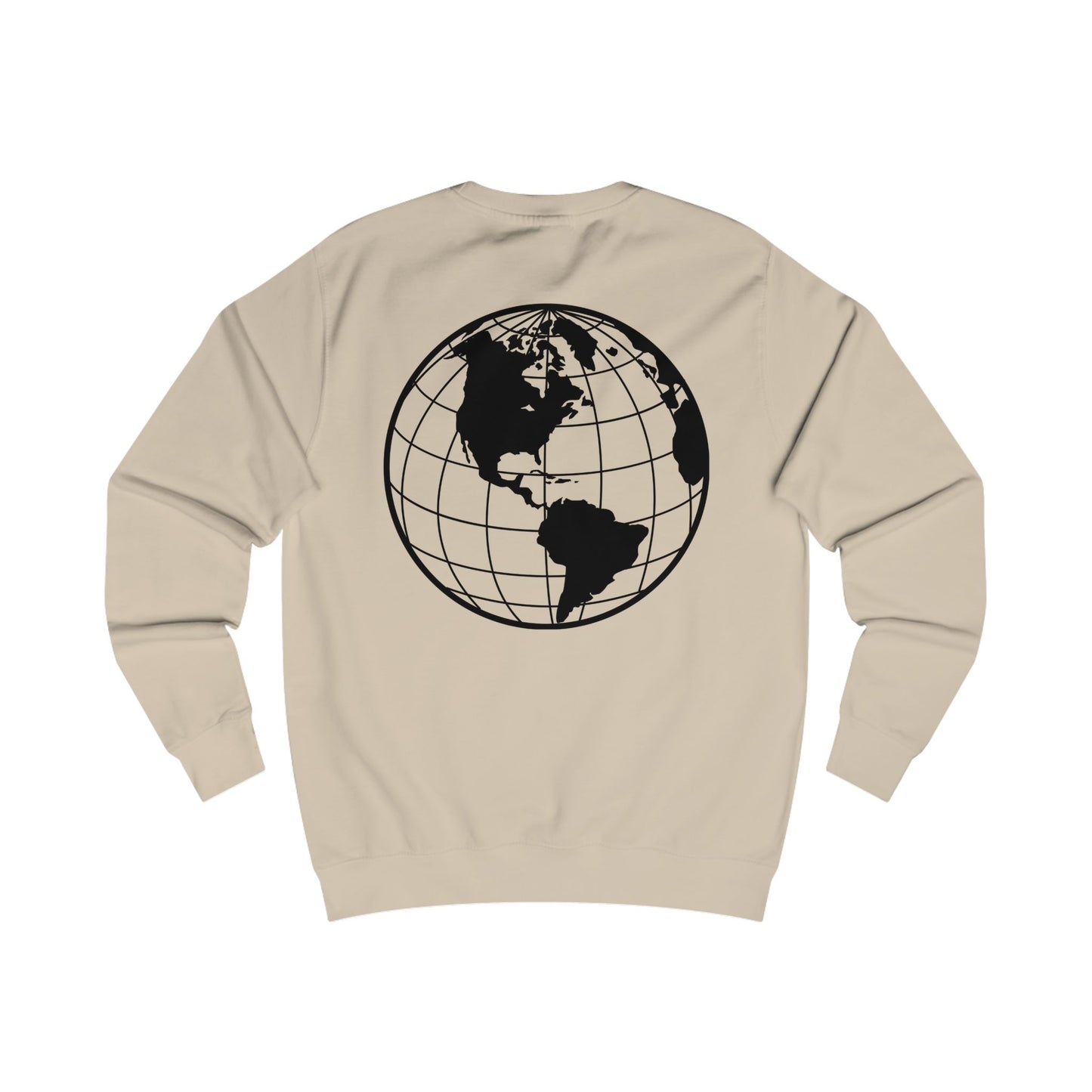 I Rule d World Sweatshirt — Earth Graphic Crewneck