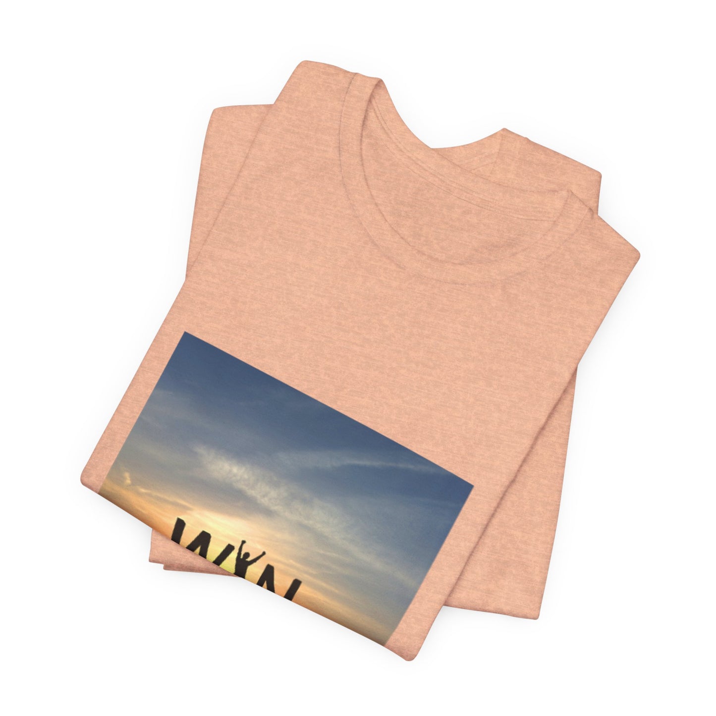 Celebrate Small Wins T-Shirt — Inspirational 'Wins' Sunset Tee