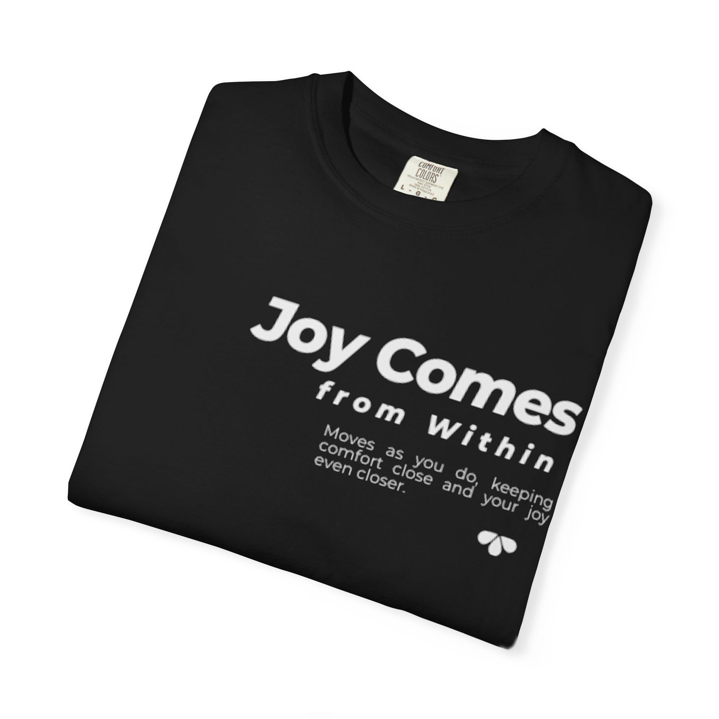Joy Comes From Within T-Shirt — Inspirational Positive Message Tee