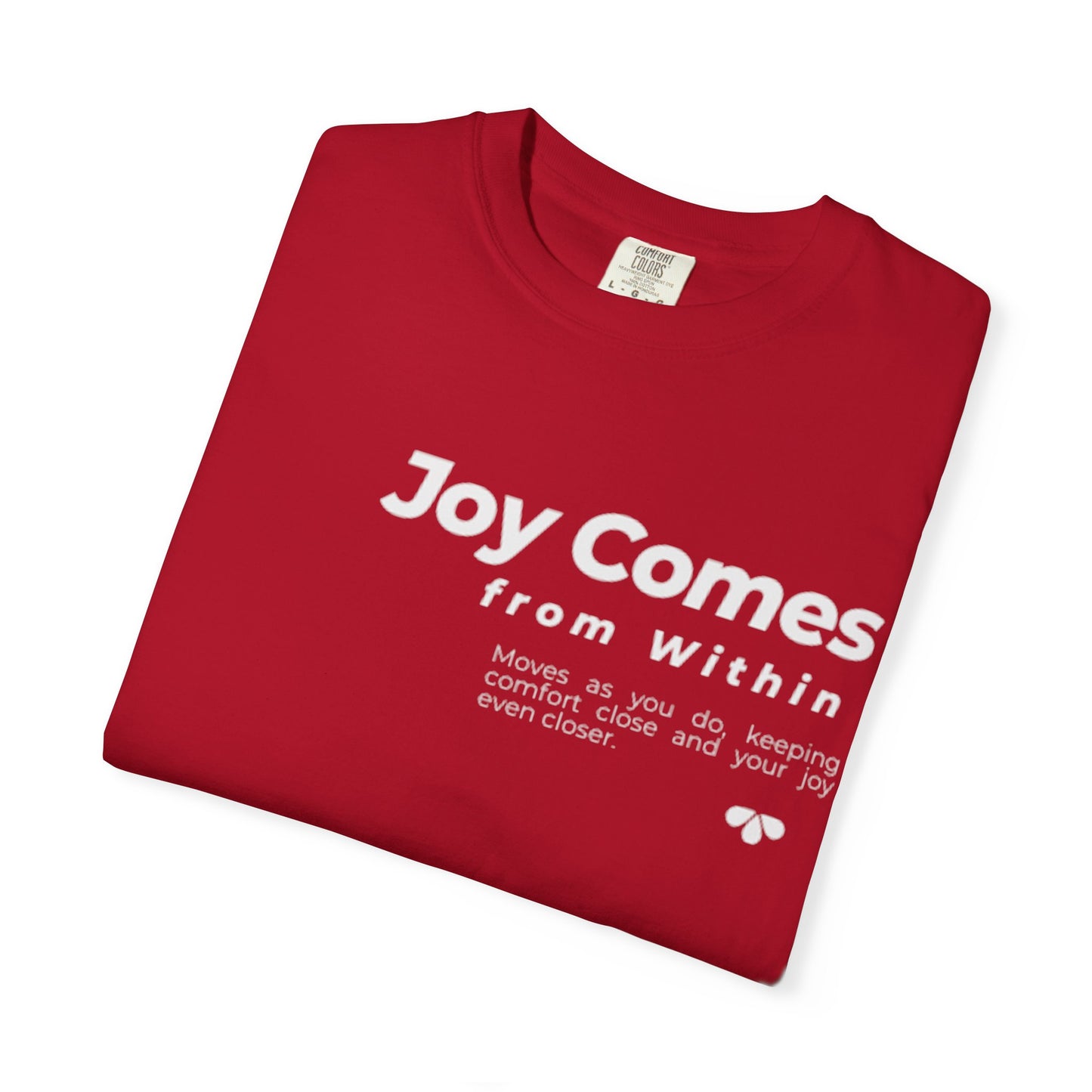 Joy Comes From Within T-Shirt — Inspirational Positive Message Tee