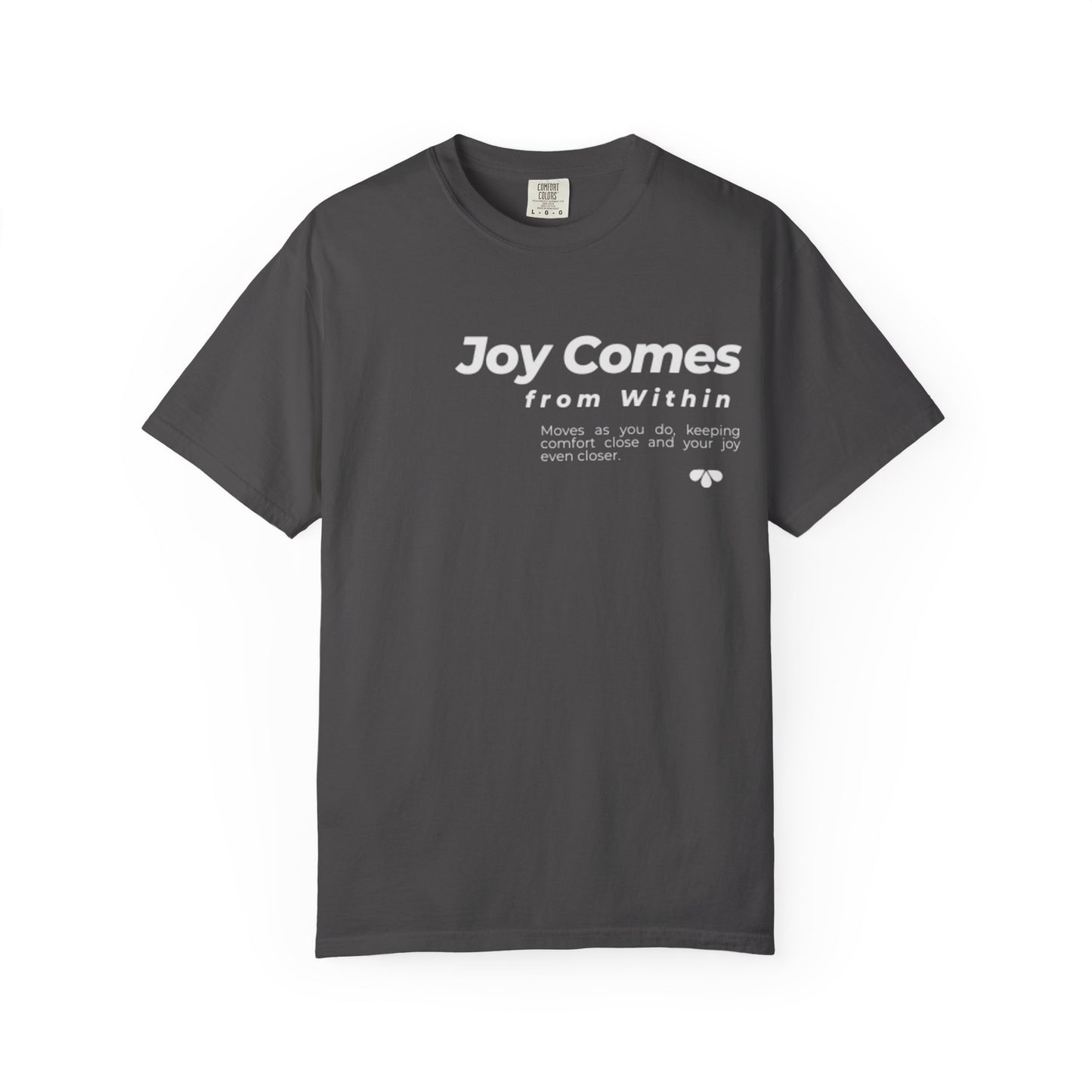 Joy Comes From Within T-Shirt — Inspirational Positive Message Tee