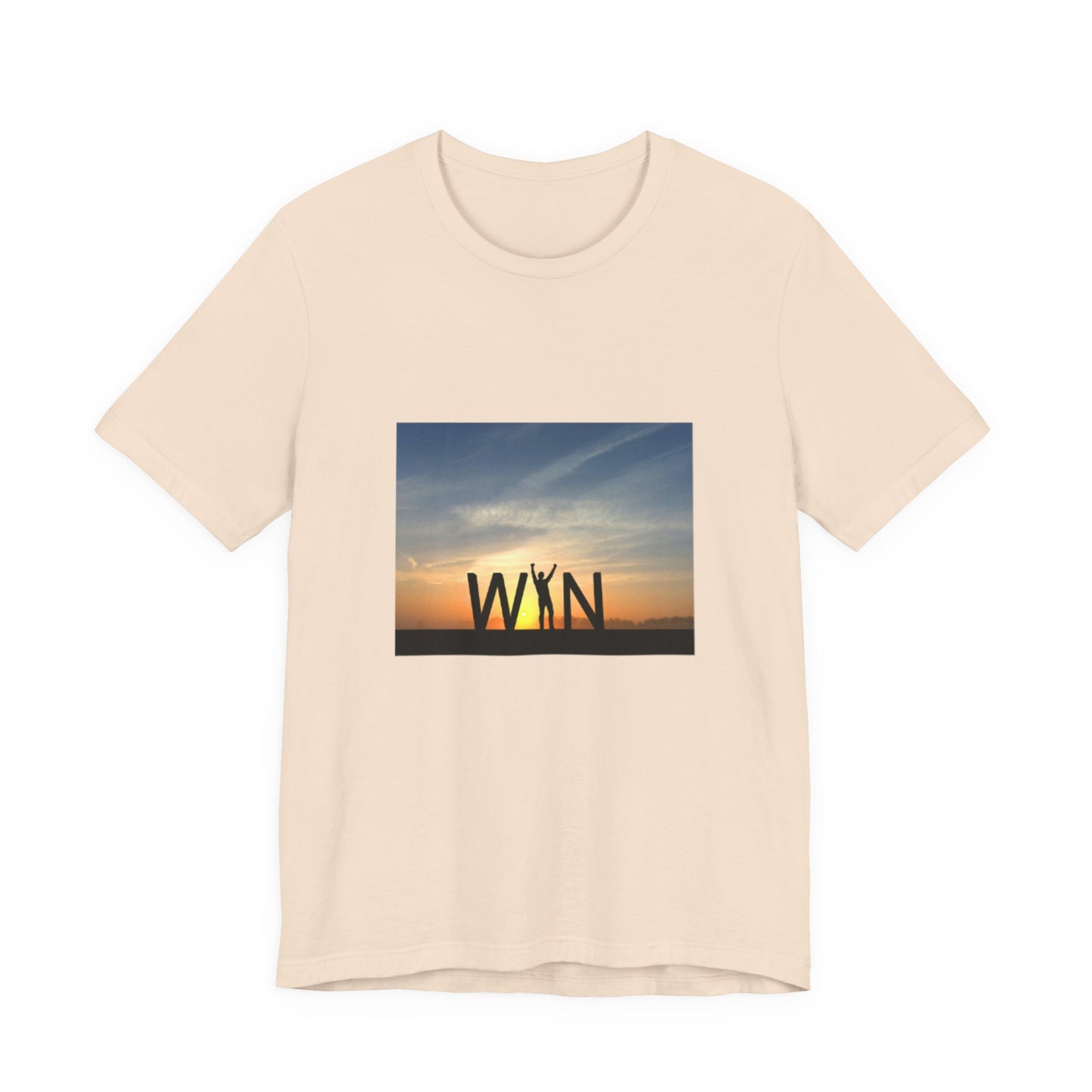 Celebrate Small Wins T-Shirt — Inspirational 'Wins' Sunset Tee