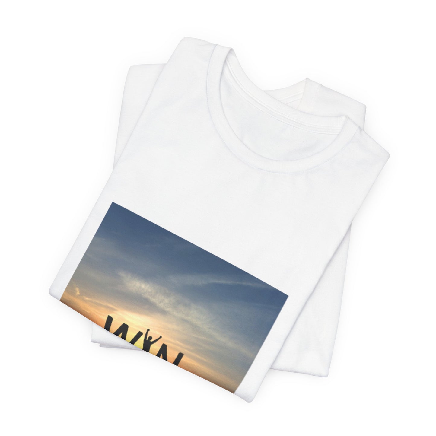 Celebrate Small Wins T-Shirt — Inspirational 'Wins' Sunset Tee