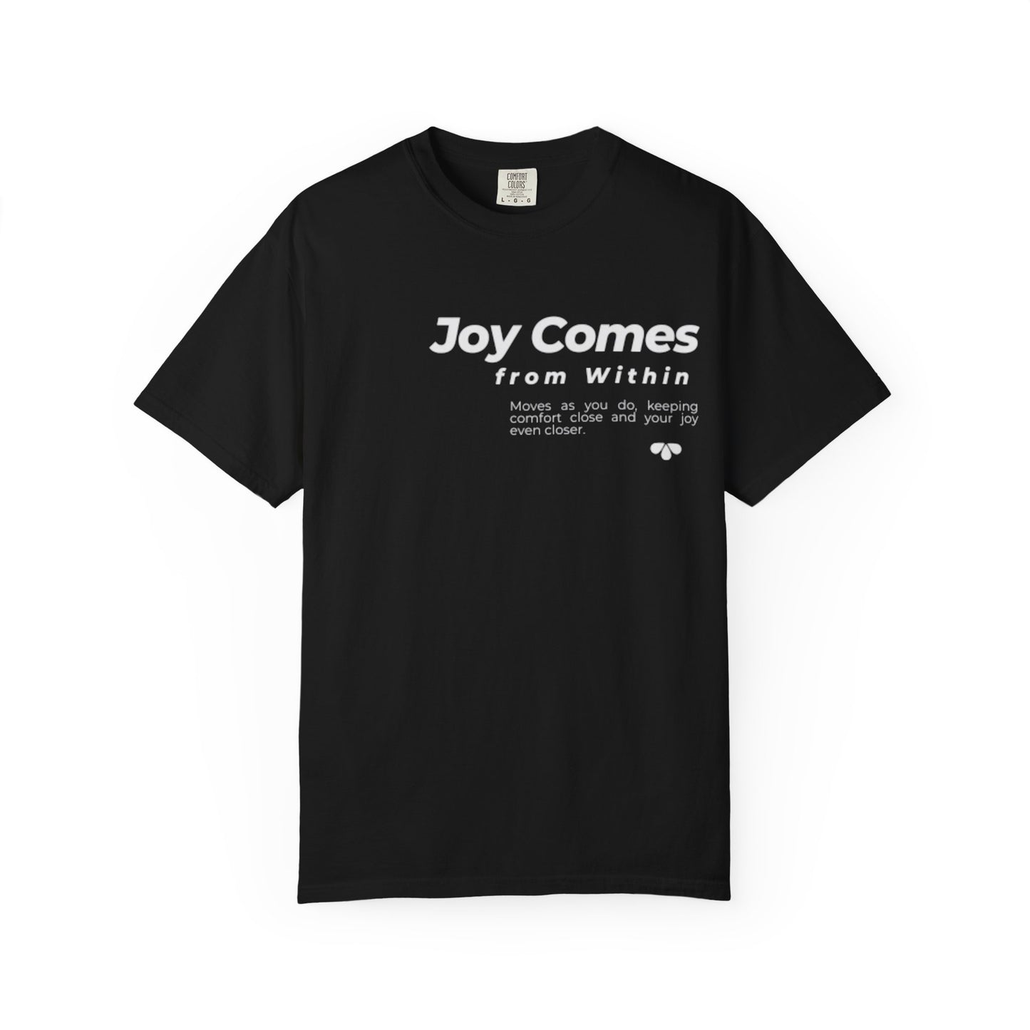 Joy Comes From Within T-Shirt — Inspirational Positive Message Tee