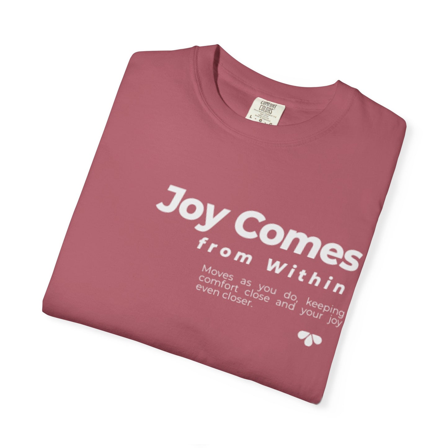 Joy Comes From Within T-Shirt — Inspirational Positive Message Tee