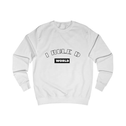 I Rule d World Sweatshirt — Earth Graphic Crewneck