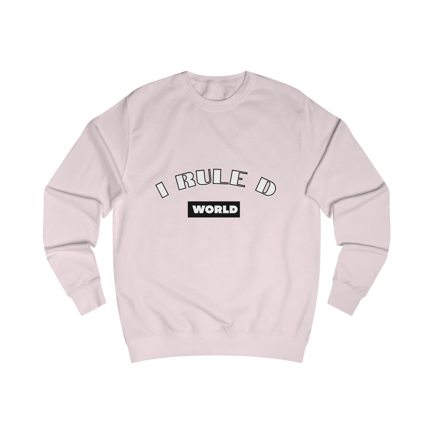 I Rule d World Sweatshirt — Earth Graphic Crewneck