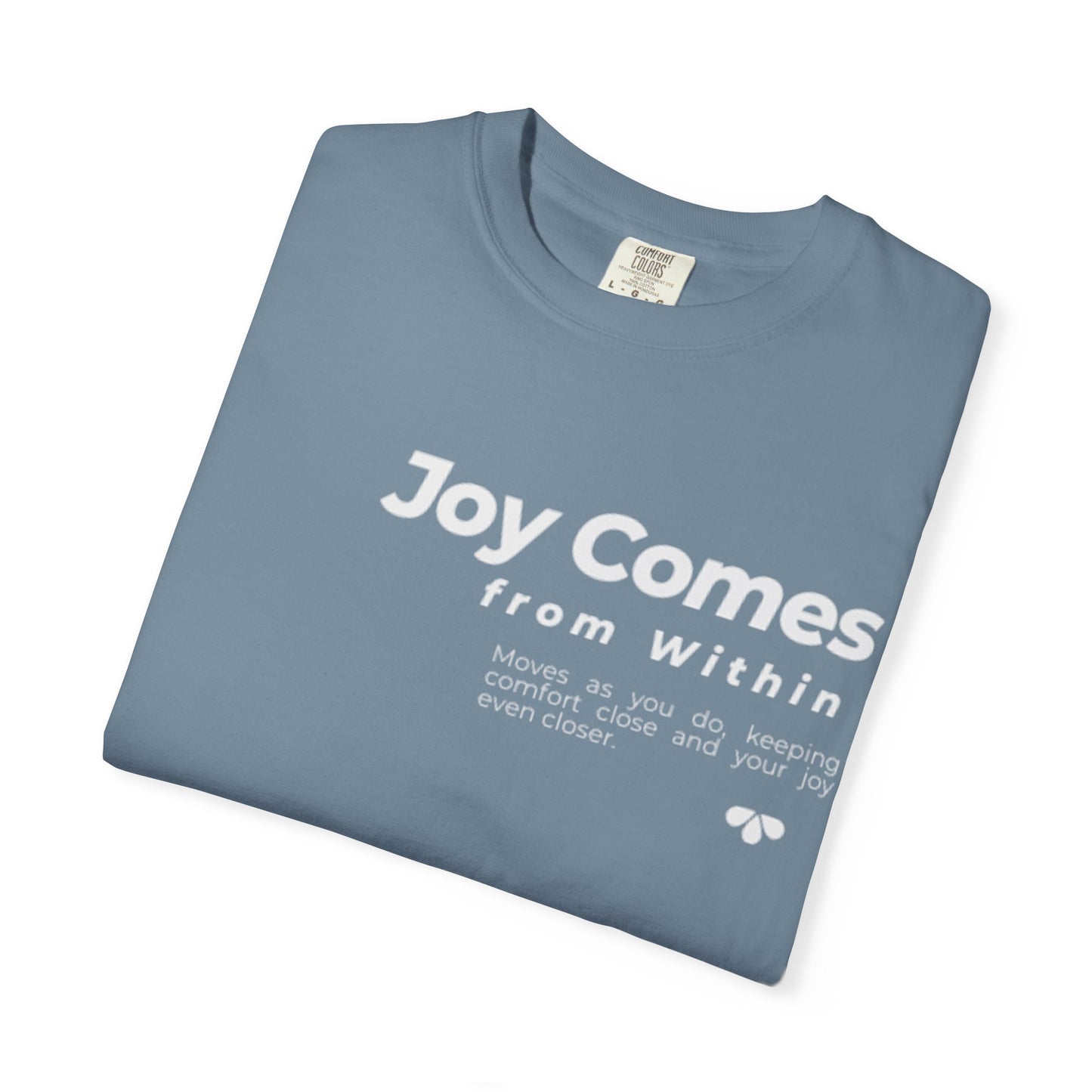 Joy Comes From Within T-Shirt — Inspirational Positive Message Tee