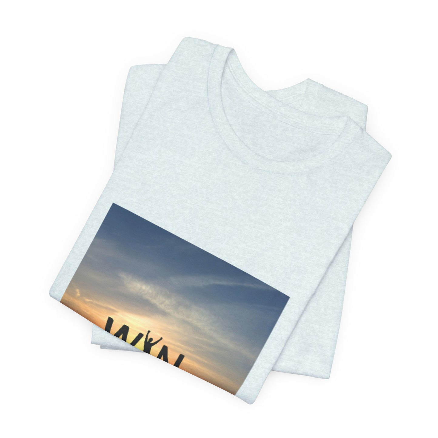 Celebrate Small Wins T-Shirt — Inspirational 'Wins' Sunset Tee