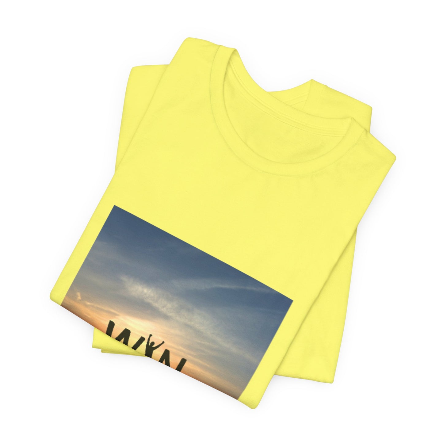 Celebrate Small Wins T-Shirt — Inspirational 'Wins' Sunset Tee