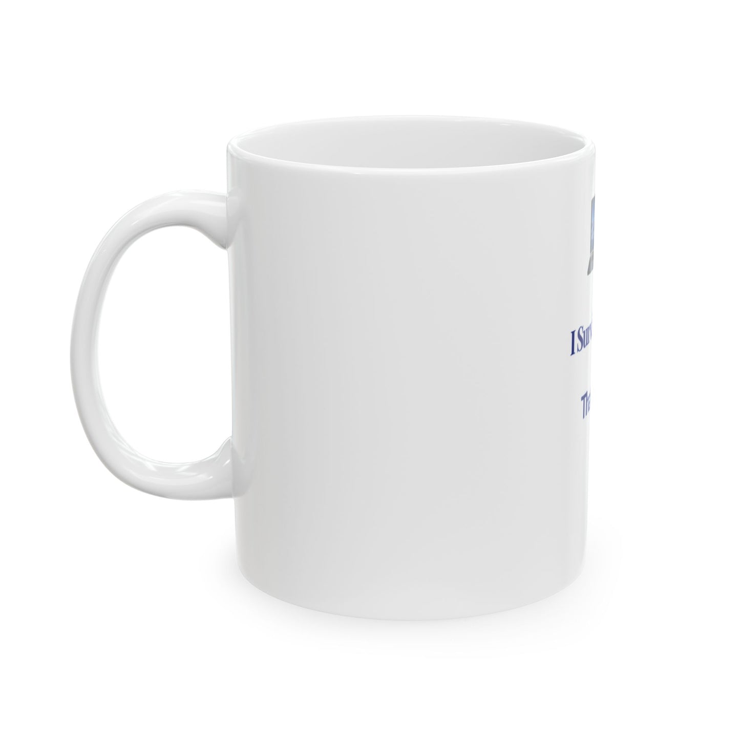 Funny Office Mug - "I Survived Another Meeting That Should've Been an Email" Ceramic Coffee Cup (11oz, 15oz)