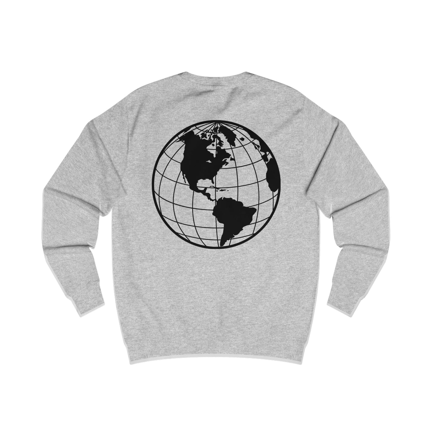 I Rule d World Sweatshirt — Earth Graphic Crewneck
