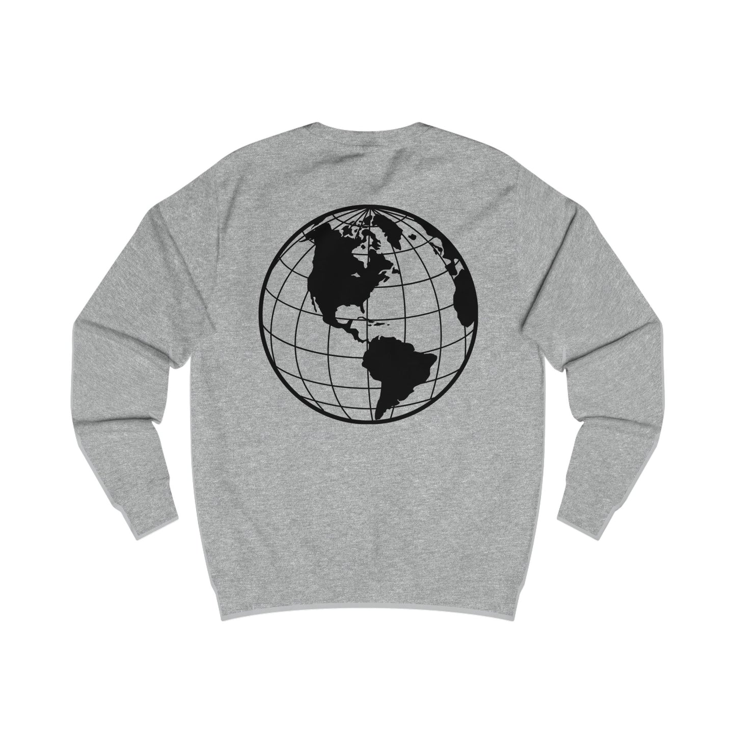 I Rule d World Sweatshirt — Earth Graphic Crewneck
