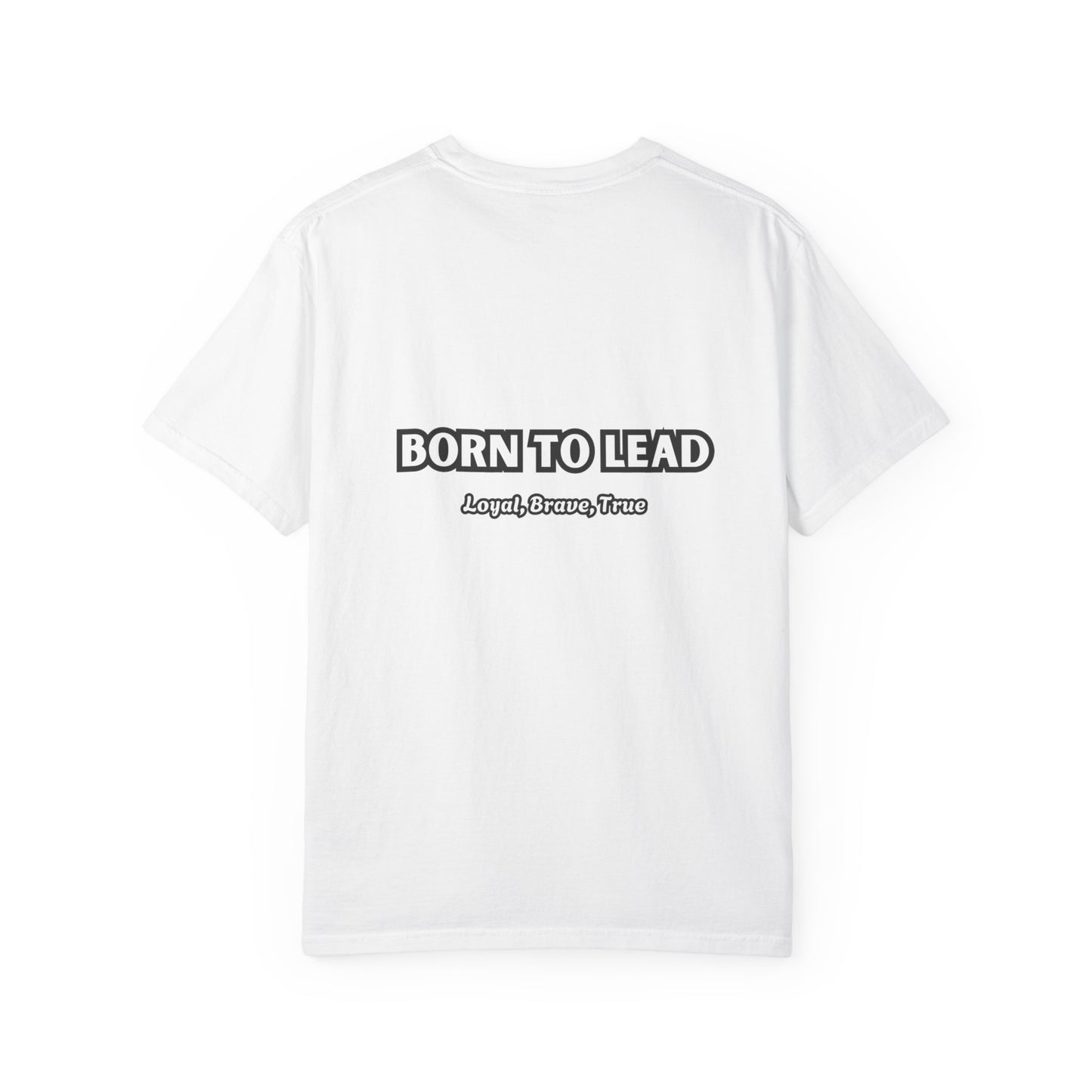 Golden Retriever Graphic T-Shirt — "Born to Lead" Dog Lover Tee