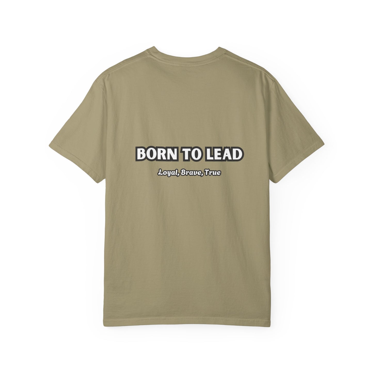 Golden Retriever Graphic T-Shirt — "Born to Lead" Dog Lover Tee