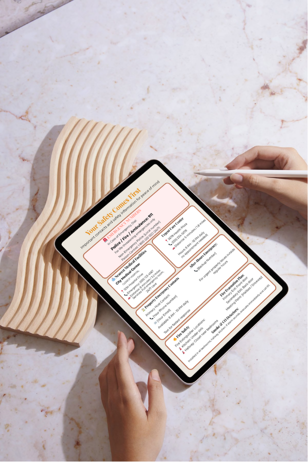 Airbnb Host Welcome Book Template - Editable Canva