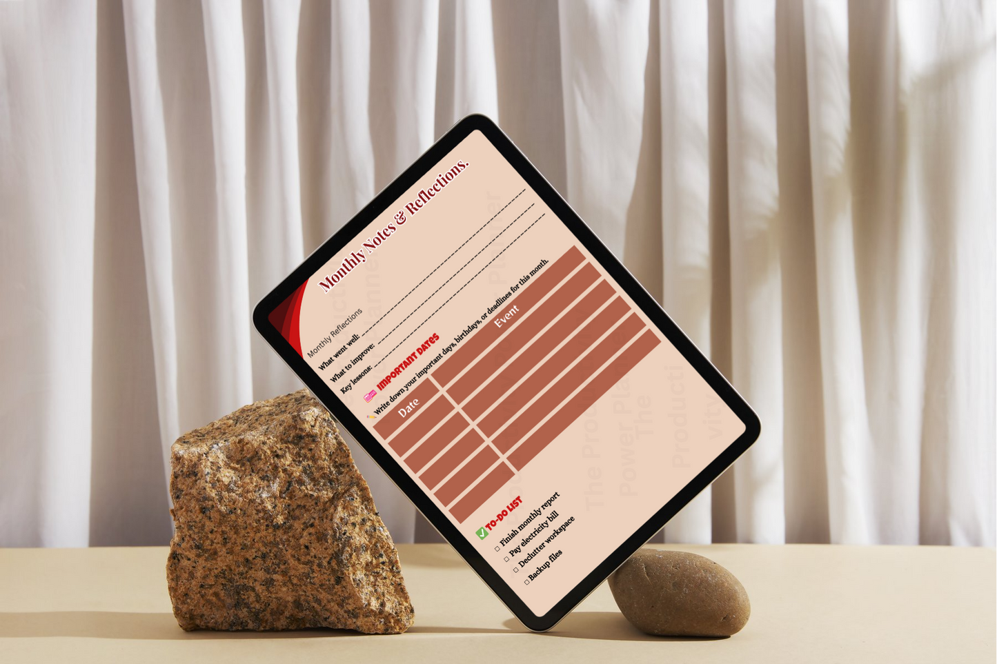Productivity Planner - Daily Goal Tracker & Habit Journal
